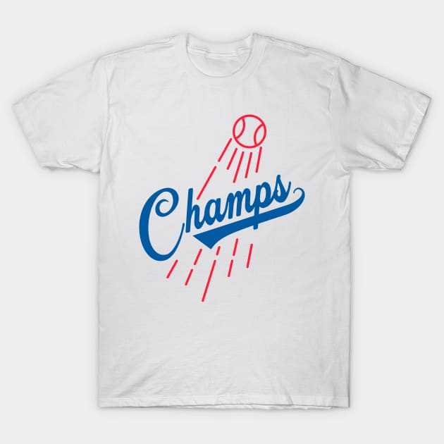 World Series Champs 2020 T-Shirt by katemelvin